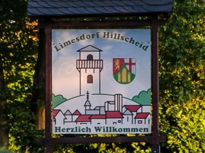 Eingangsschild Hillscheid