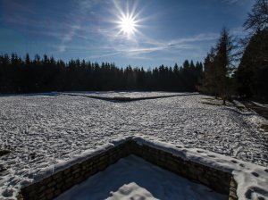 Kleinkastell Hillscheid im Winter