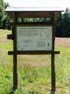 Schild Kleinkastell Hillscheid